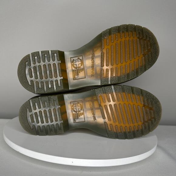 NIB Women's Dr. Martens Women's Pascal 1460 Mustard Combat Boot W8 - Picture 6 of 10